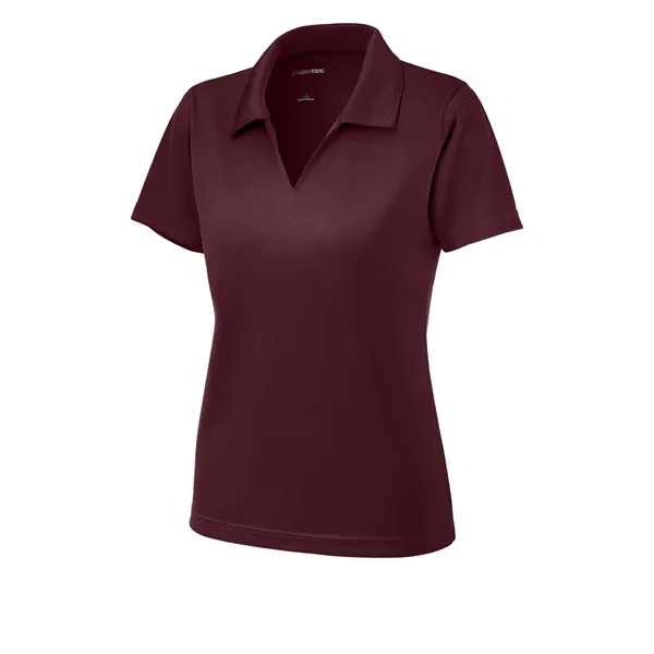 Sport-Tek Ladies Dri-Mesh V-Neck Polo.... from ASI 84863 SanMar