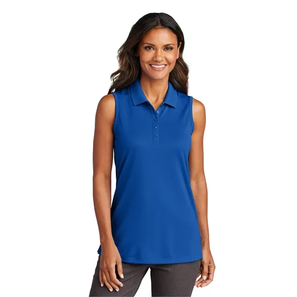Port Authority Ladies Dry Zone UV Micro-Mesh Sleeveless Polo... from ASI 84863 SanMar