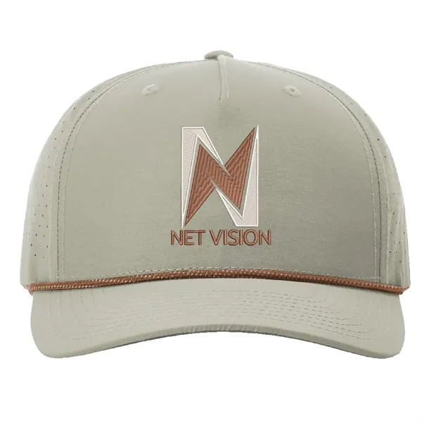 Richardson #355 Laser Perf Rope Cap with patch or embroidery. ... from ASI 74601 Calico