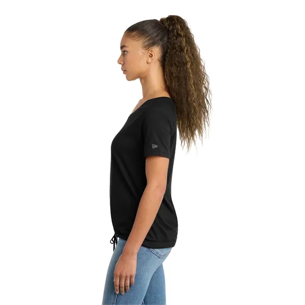 New Era Ladies Tri-Blend Performance Cinch Tee.... from ASI 84863 SanMar