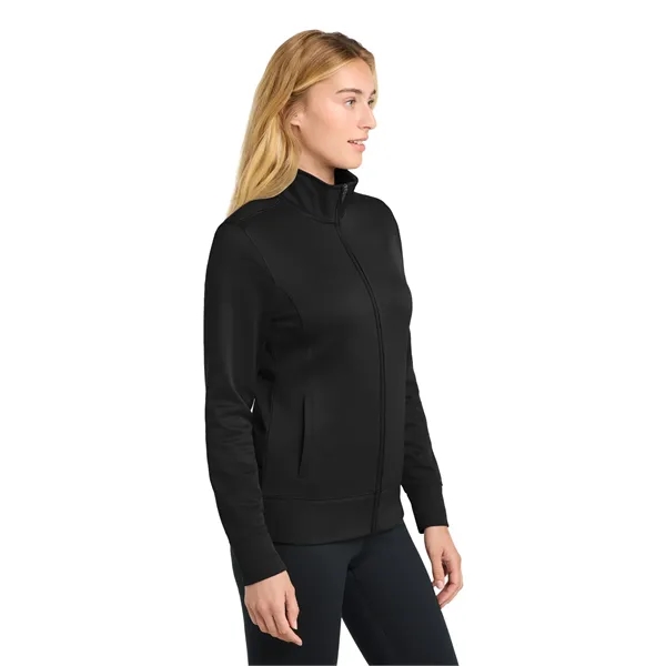 Sport-Tek Ladies Sport-Wick Fleece Full-Zip Jacket.... from ASI 84863 SanMar
