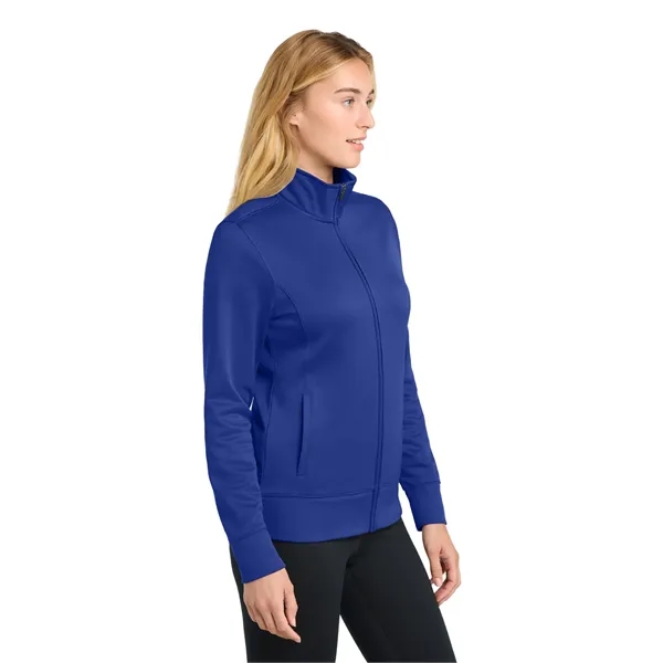 Sport-Tek Ladies Sport-Wick Fleece Full-Zip Jacket.... from ASI 84863 SanMar