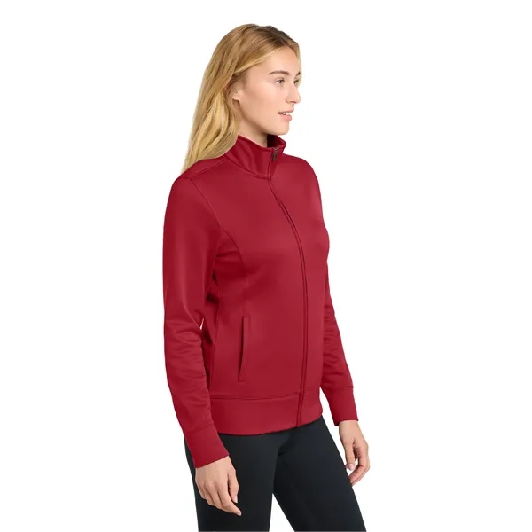 Sport-Tek Ladies Sport-Wick Fleece Full-Zip Jacket.... from ASI 84863 SanMar