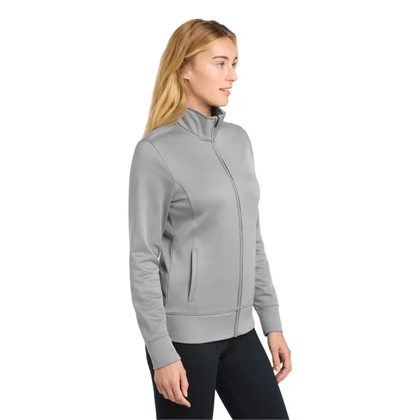 Sport-Tek Ladies Sport-Wick Fleece Full-Zip Jacket.... from ASI 84863 SanMar