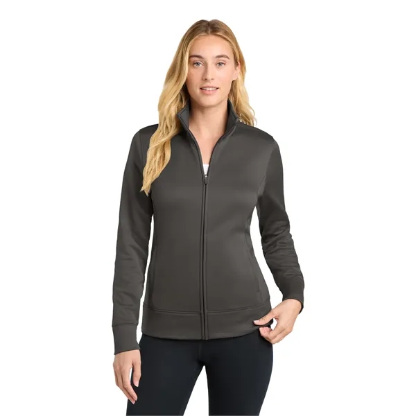 Sport-Tek Ladies Sport-Wick Fleece Full-Zip Jacket.... from ASI 84863 SanMar