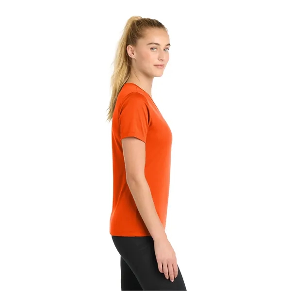 Sport-Tek Ladies PosiCharge RacerMesh V-Neck Tee.... from ASI 84863 SanMar