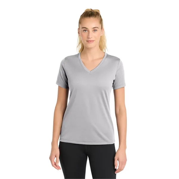 Sport-Tek Ladies PosiCharge RacerMesh V-Neck Tee.... from ASI 84863 SanMar