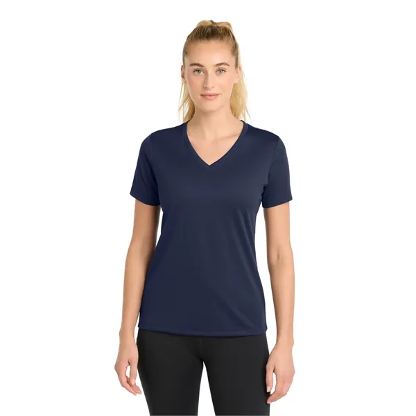 Sport-Tek Ladies PosiCharge RacerMesh V-Neck Tee.... from ASI 84863 SanMar