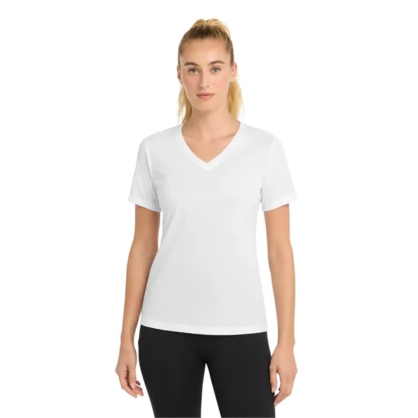 Sport-Tek Ladies PosiCharge RacerMesh V-Neck Tee.... from ASI 84863 SanMar