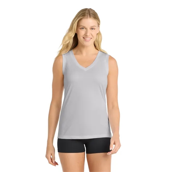 Sport-Tek Ladies Sleeveless PosiCharge Competitor V-Neck ...... from ASI 84863 SanMar