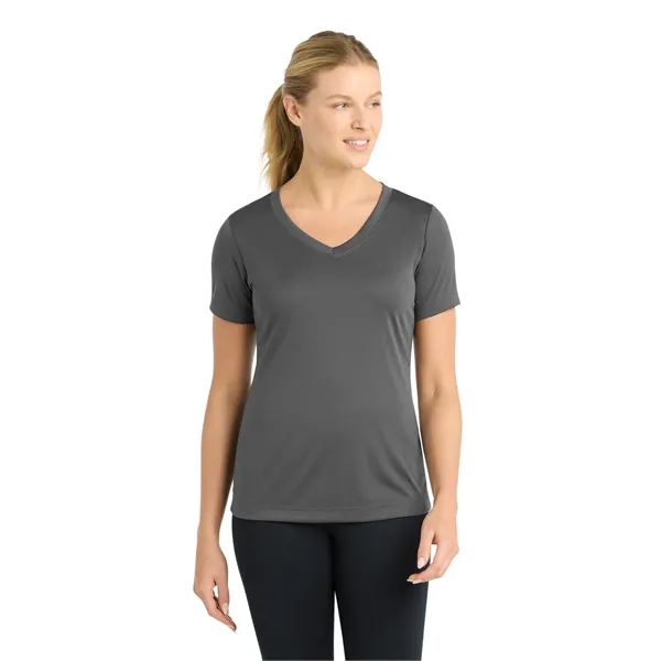 Sport-Tek Ladies PosiCharge Competitor V-Neck Tee.... from ASI 84863 SanMar