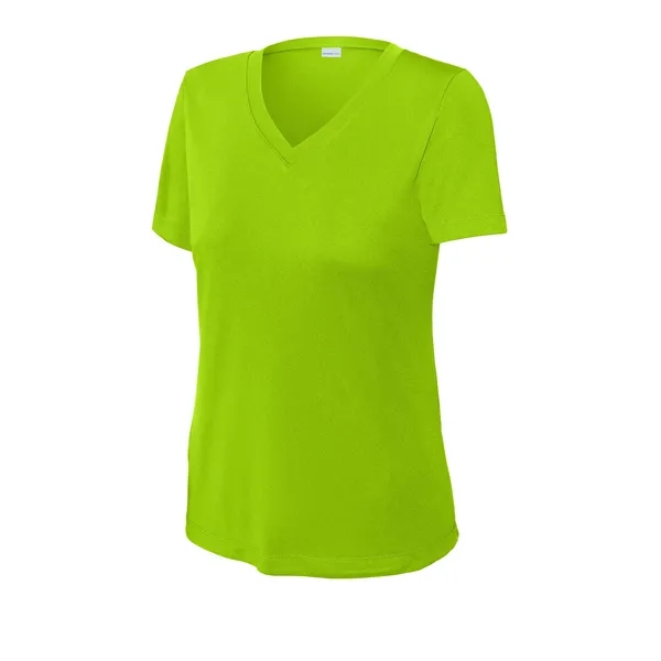 Sport-Tek Ladies PosiCharge Competitor V-Neck Tee.... from ASI 84863 SanMar