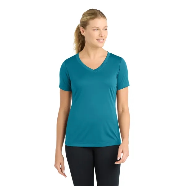 Sport-Tek Ladies PosiCharge Competitor V-Neck Tee.... from ASI 84863 SanMar
