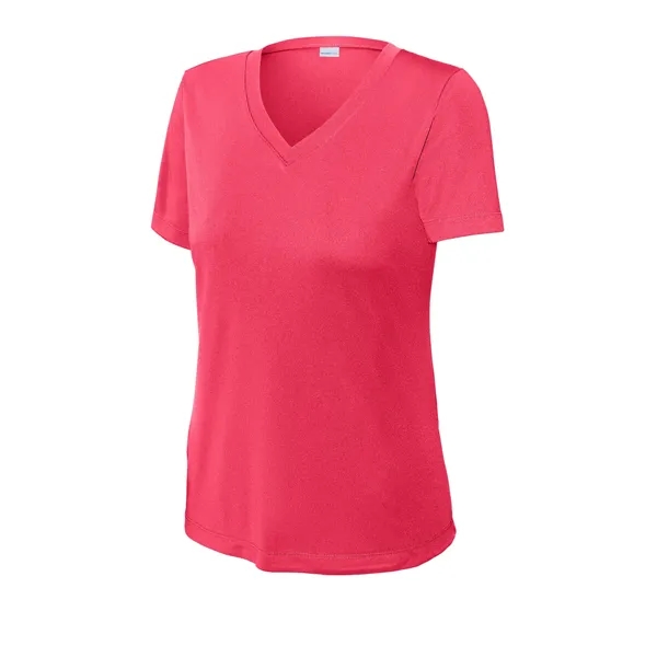 Sport-Tek Ladies PosiCharge Competitor V-Neck Tee.... from ASI 84863 SanMar