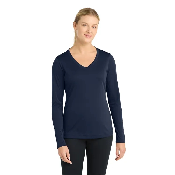 Sport-Tek Ladies Long Sleeve PosiCharge Competitor V-Neck...... from ASI 84863 SanMar