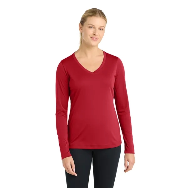 Sport-Tek Ladies Long Sleeve PosiCharge Competitor V-Neck...... from ASI 84863 SanMar