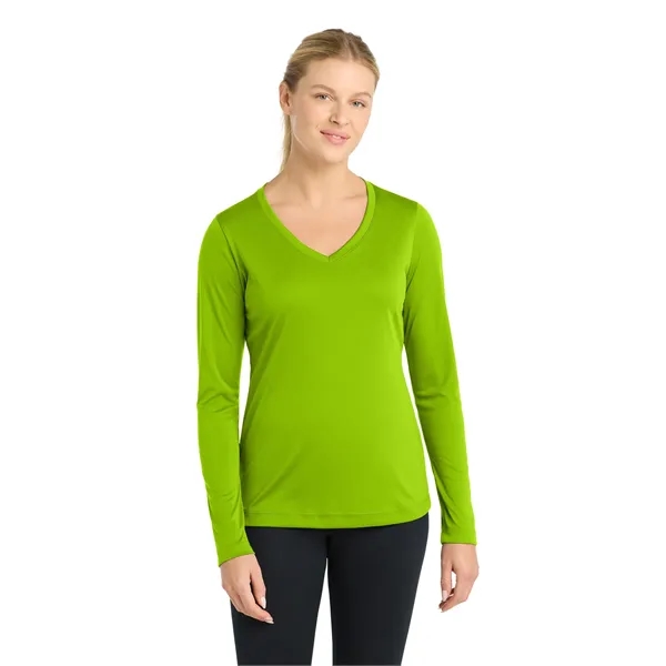 Sport-Tek Ladies Long Sleeve PosiCharge Competitor V-Neck...... from ASI 84863 SanMar