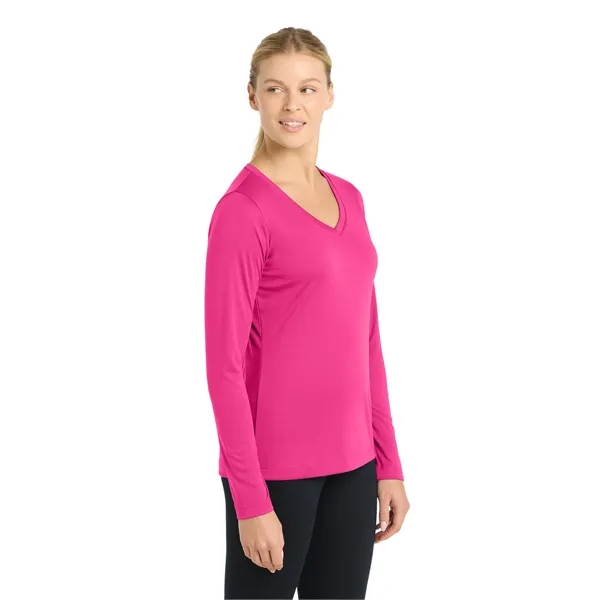 Sport-Tek Ladies Long Sleeve PosiCharge Competitor V-Neck...... from ASI 84863 SanMar