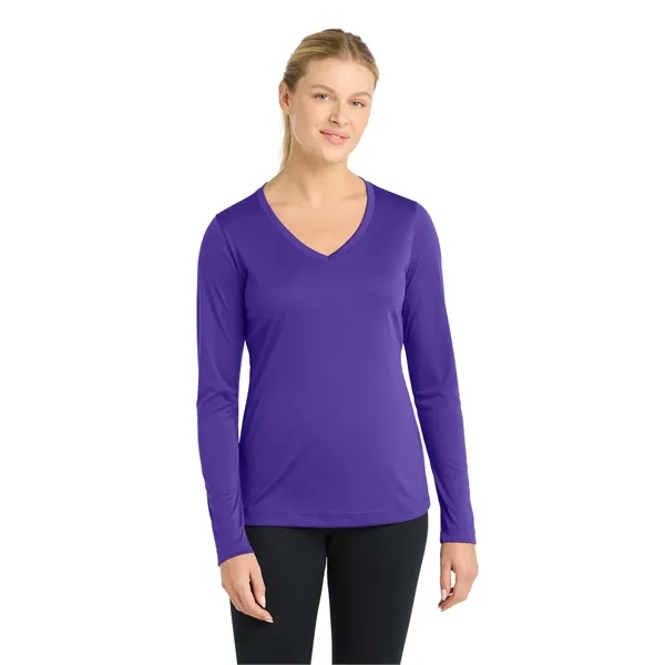Sport-Tek Ladies Long Sleeve PosiCharge Competitor V-Neck...... from ASI 84863 SanMar