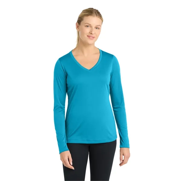 Sport-Tek Ladies Long Sleeve PosiCharge Competitor V-Neck...... from ASI 84863 SanMar