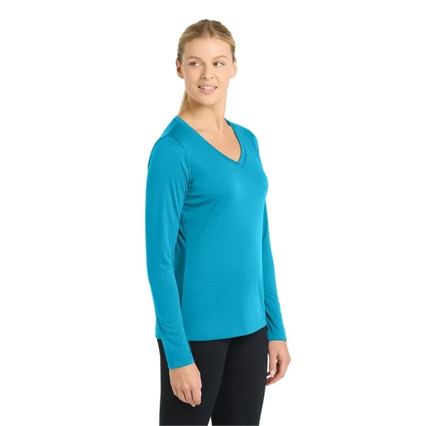 Sport-Tek Ladies Long Sleeve PosiCharge Competitor V-Neck...... from ASI 84863 SanMar