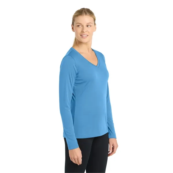 Sport-Tek Ladies Long Sleeve PosiCharge Competitor V-Neck...... from ASI 84863 SanMar