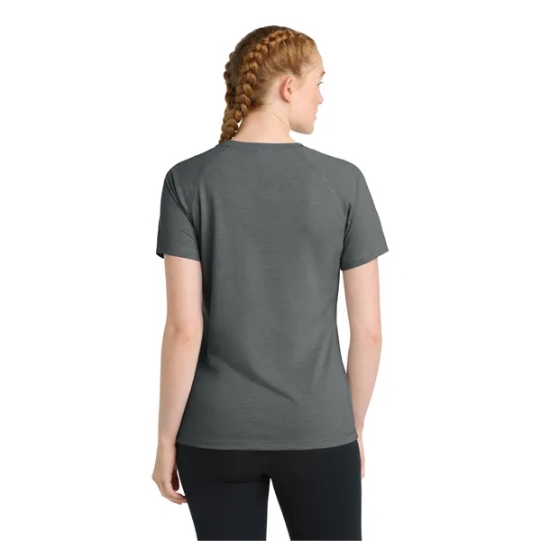 Sport-Tek Ladies PosiCharge Tri-Blend Wicking Scoop Neck ...... from ASI 84863 SanMar