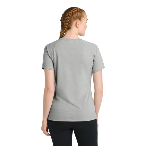 Sport-Tek Ladies PosiCharge Tri-Blend Wicking Scoop Neck ...... from ASI 84863 SanMar