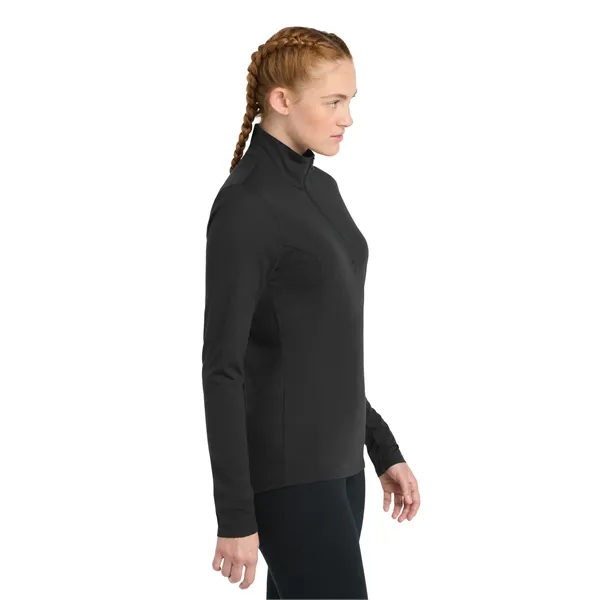 Sport-Tek Ladies PosiCharge Tri-Blend Wicking 1/4-Zip Pul...... from ASI 84863 SanMar