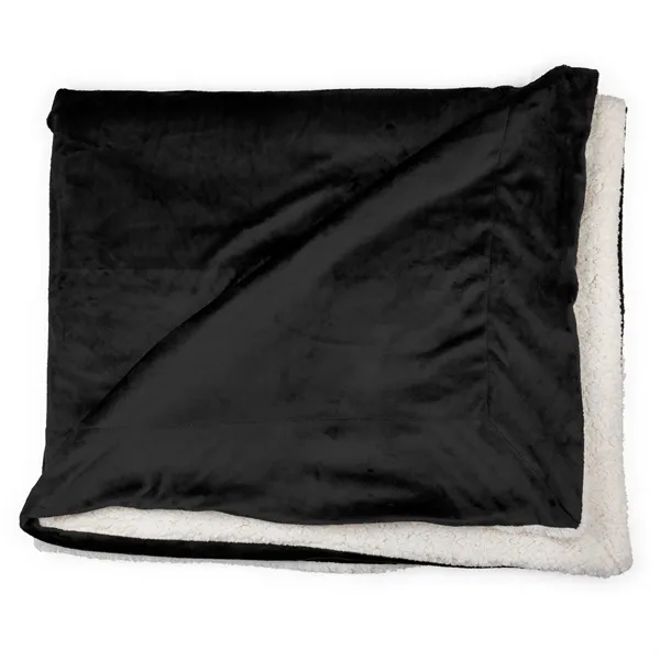 Sherpa blanket with anti pill finish and concealed zipper seam.... from ASI 99030 Zipline / Zipline®