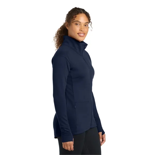 Sport-Tek Ladies Sport-Wick Flex Fleece Full-Zip.... from ASI 84863 SanMar