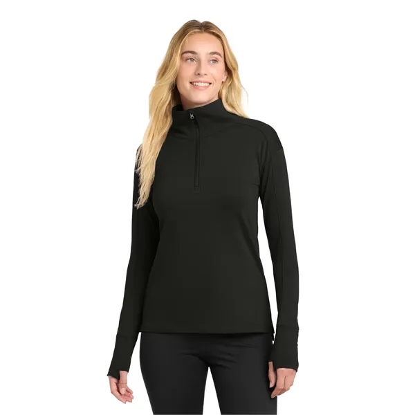 Sport-Tek Ladies Sport-Wick Flex Fleece 1/4-Zip.... from ASI 84863 SanMar