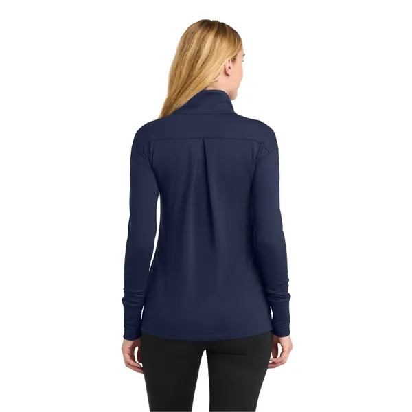 Sport-Tek Ladies Sport-Wick Flex Fleece 1/4-Zip.... from ASI 84863 SanMar