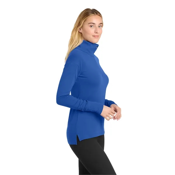 Sport-Tek Ladies Sport-Wick Flex Fleece 1/4-Zip.... from ASI 84863 SanMar
