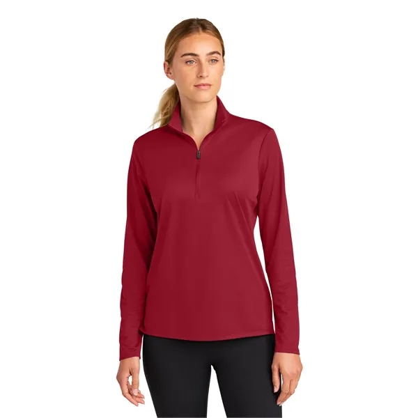 Sport-Tek Women's Micropique Sport-Wick 1/4-Zip... from ASI 84863 SanMar
