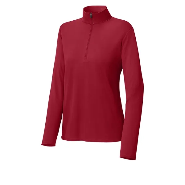 Sport-Tek Women's Micropique Sport-Wick 1/4-Zip... from ASI 84863 SanMar