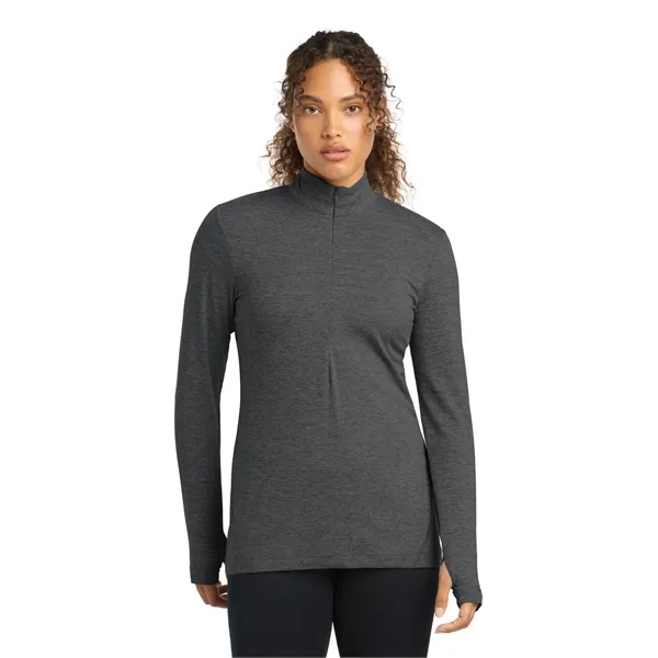 Sport-Tek Ladies Exchange 1.5 Long Sleeve 1/2-Zip... from ASI 84863 SanMar