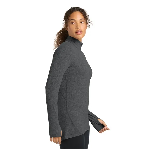 Sport-Tek Ladies Exchange 1.5 Long Sleeve 1/2-Zip... from ASI 84863 SanMar