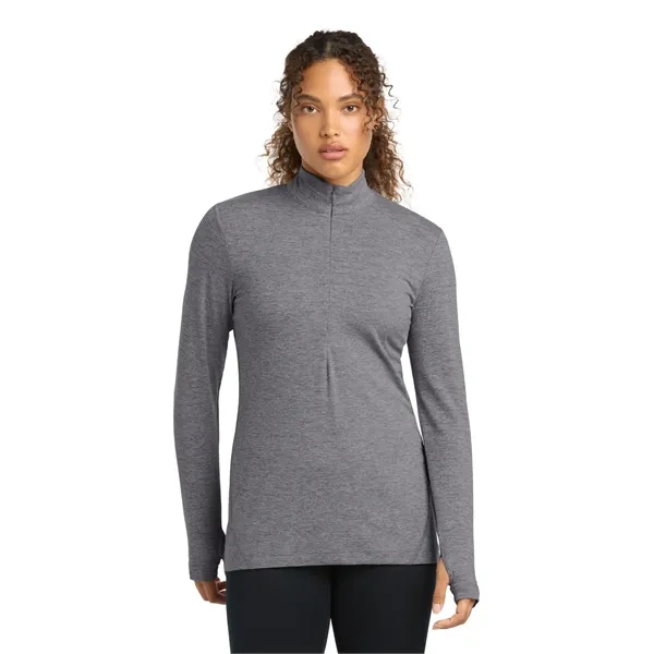 Sport-Tek Ladies Exchange 1.5 Long Sleeve 1/2-Zip... from ASI 84863 SanMar