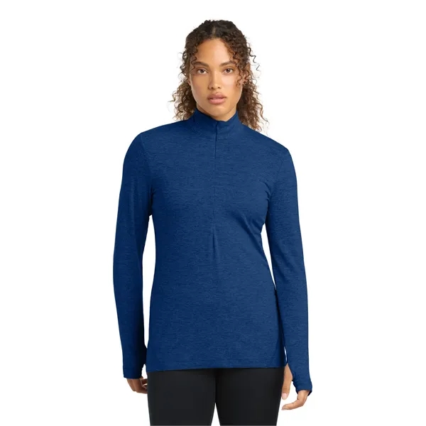 Sport-Tek Ladies Exchange 1.5 Long Sleeve 1/2-Zip... from ASI 84863 SanMar
