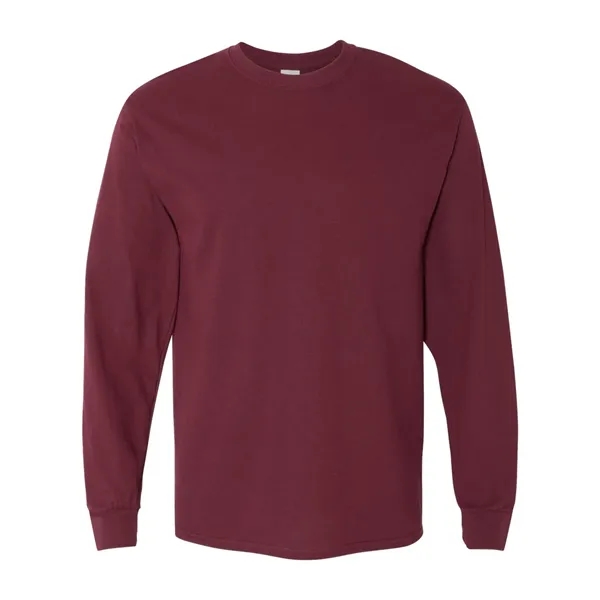 Heavy 100% cotton long sleeve 5.3 oz t-shirt. Blank product.... from ASI 84358 S&S Activewear