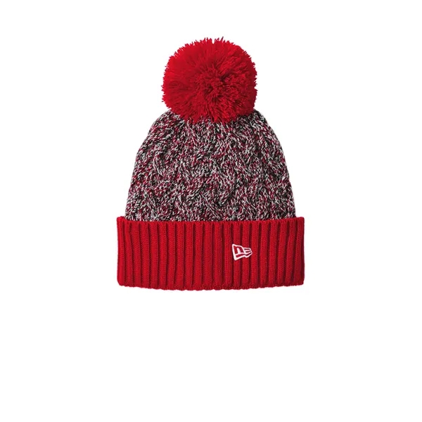 New Era Marled Knit Pom Beanie... from ASI 84863 SanMar