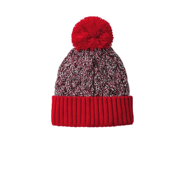 New Era Marled Knit Pom Beanie... from ASI 84863 SanMar