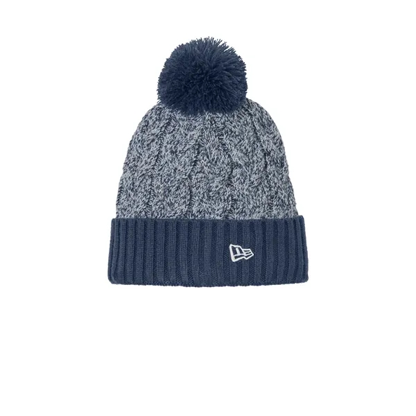 New Era Marled Knit Pom Beanie... from ASI 84863 SanMar