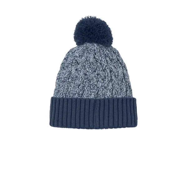 New Era Marled Knit Pom Beanie... from ASI 84863 SanMar