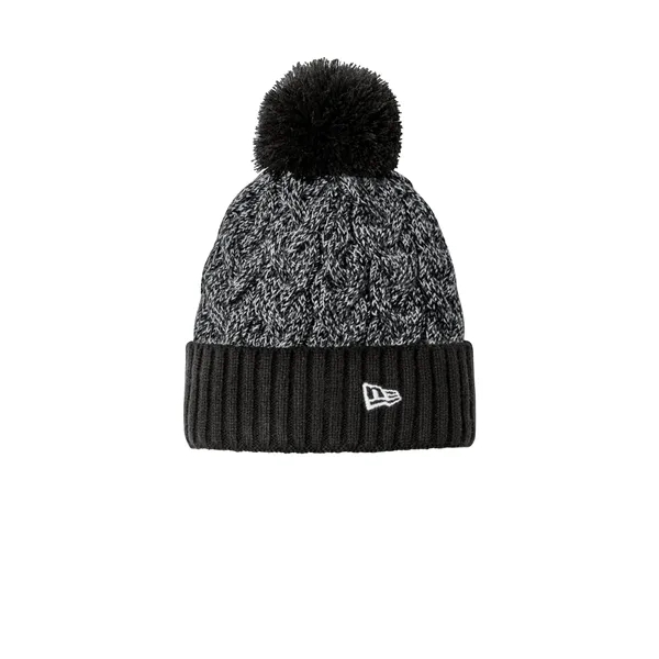 New Era Marled Knit Pom Beanie... from ASI 84863 SanMar