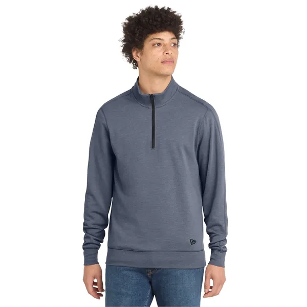 New Era Tri-Blend Fleece 1/4-Zip Pullover.... from ASI 84863 SanMar