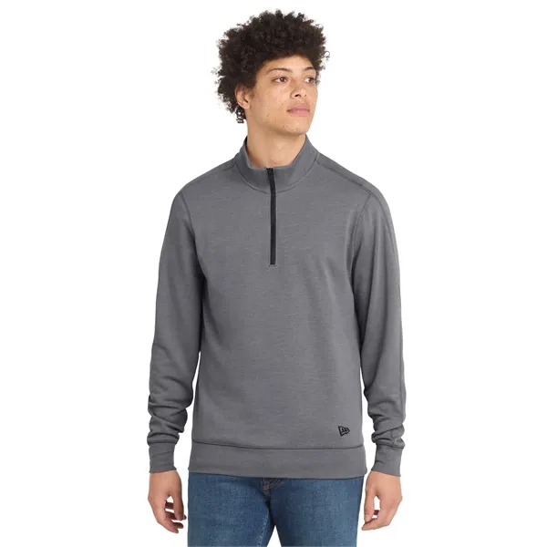 New Era Tri-Blend Fleece 1/4-Zip Pullover.... from ASI 84863 SanMar