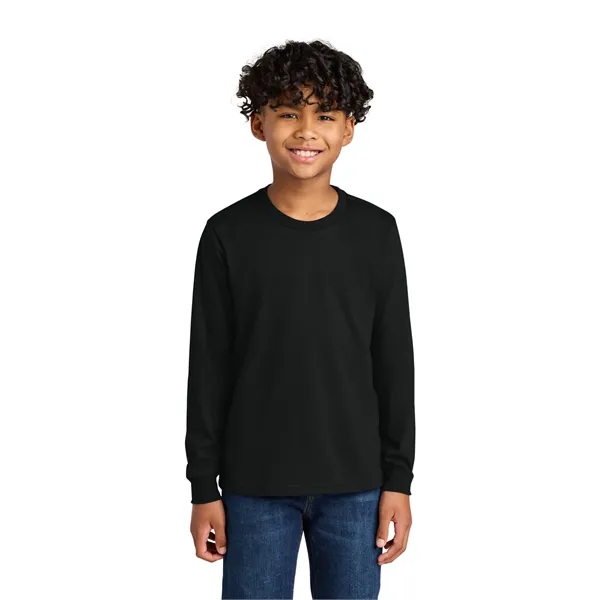 Next Level Apparel Youth Cotton Long Sleeve Tee... from ASI 84863 SanMar