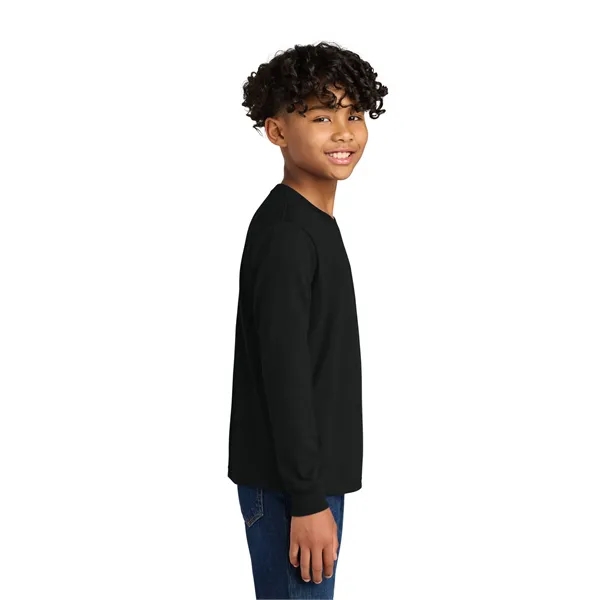 Next Level Apparel Youth Cotton Long Sleeve Tee... from ASI 84863 SanMar